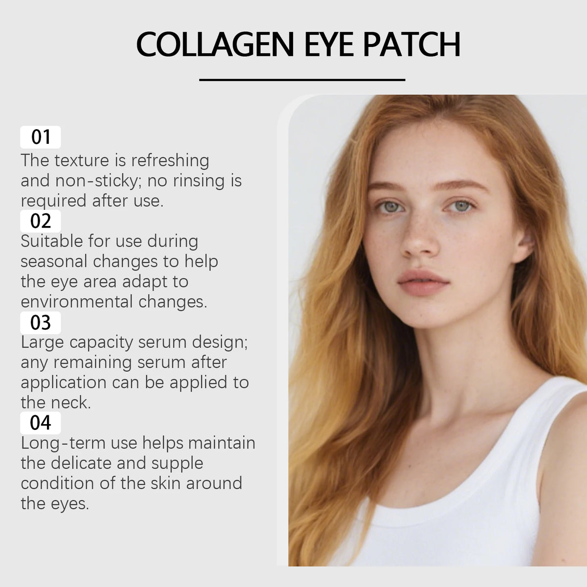 Pink PDRN Collagen Eye Patches Mask Anti Dark Circles Wrinkles Fine Lines Moisturizing Brightening Firming Lift Puffy Bags Under Eye Care
