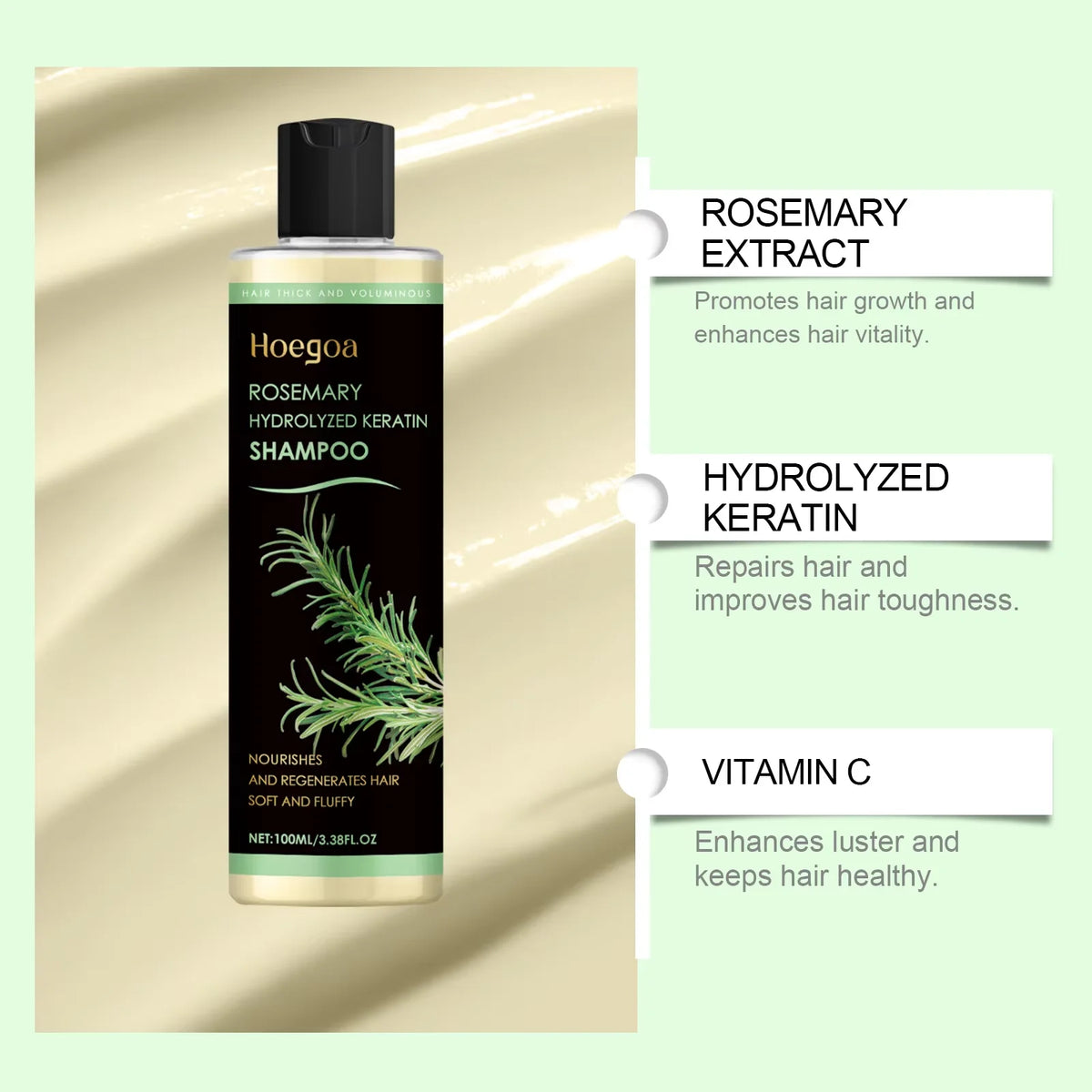 Rosemary Hair Care Set Relieve Scalp Itching Reduce Dandruff Oil Control Deep Nourishing Repair Split Ends Hair Care Products