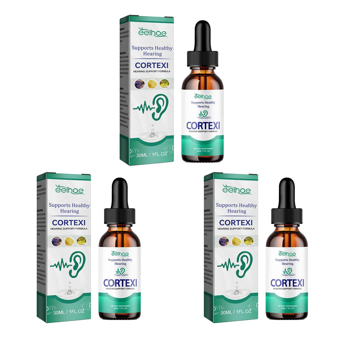 Tinnitus Ear Drops Relieve Ear Ringing Improve Hearing Clean Earwax Alleviate Tinnitus Earache Itchy Gentle Formula Ear Care Drops