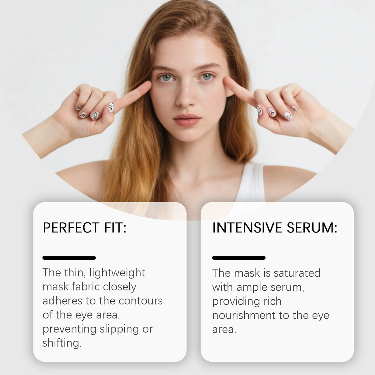 Pink PDRN Collagen Eye Patches Mask Anti Dark Circles Wrinkles Fine Lines Moisturizing Brightening Firming Lift Puffy Bags Under Eye Care