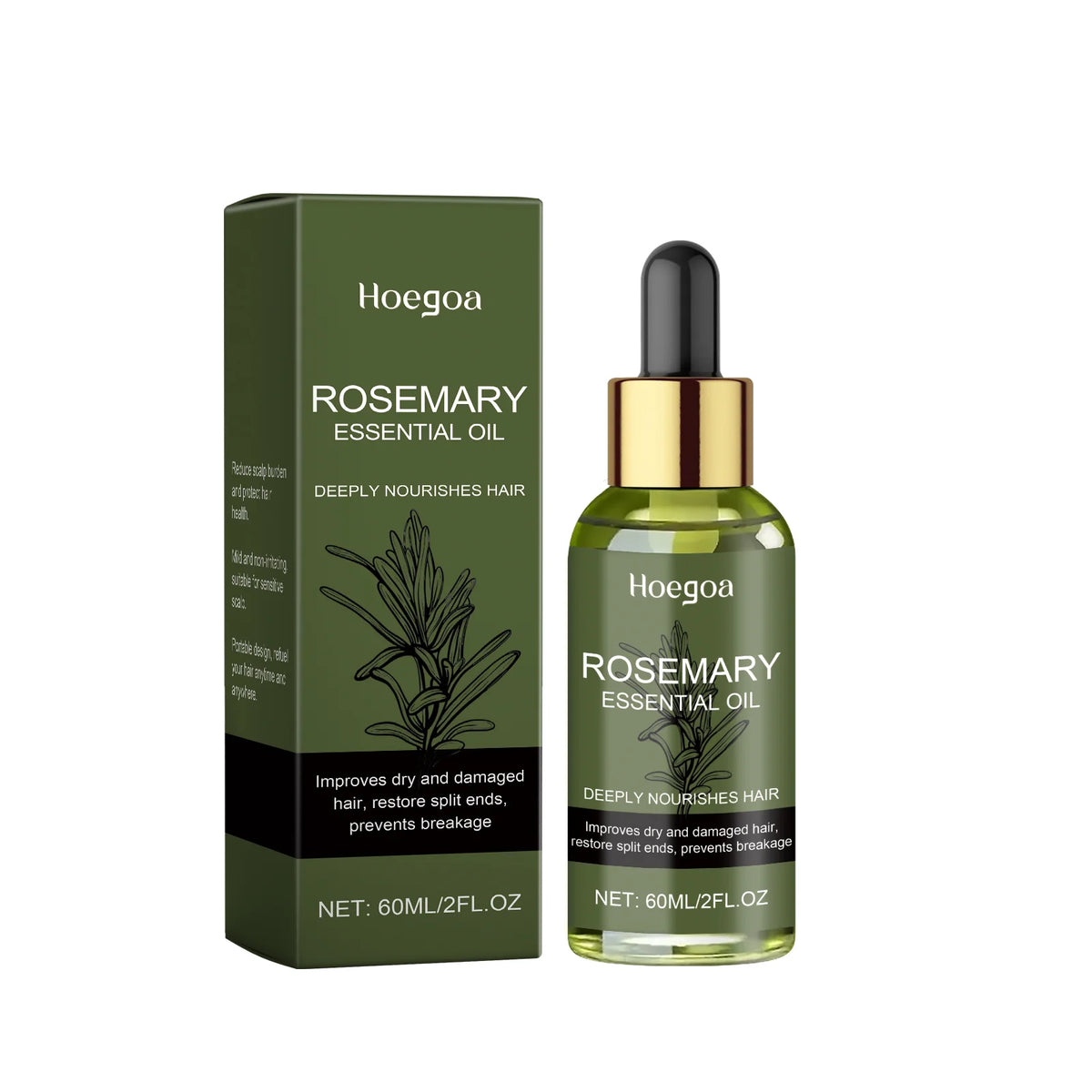 Rosemary Hair Care Set Relieve Scalp Itching Reduce Dandruff Oil Control Deep Nourishing Repair Split Ends Hair Care Products