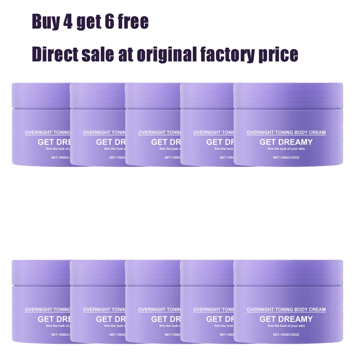 Body Firming Cream for Deep Moisturizing and Skin Elasticity