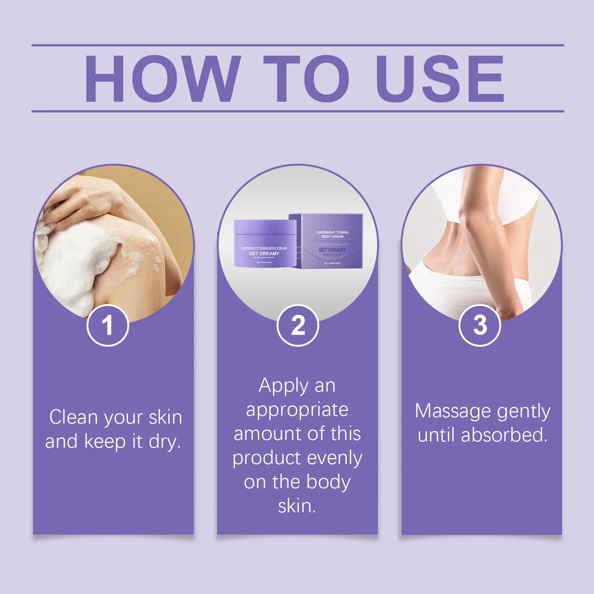 Body Firming Cream for Deep Moisturizing and Skin Elasticity