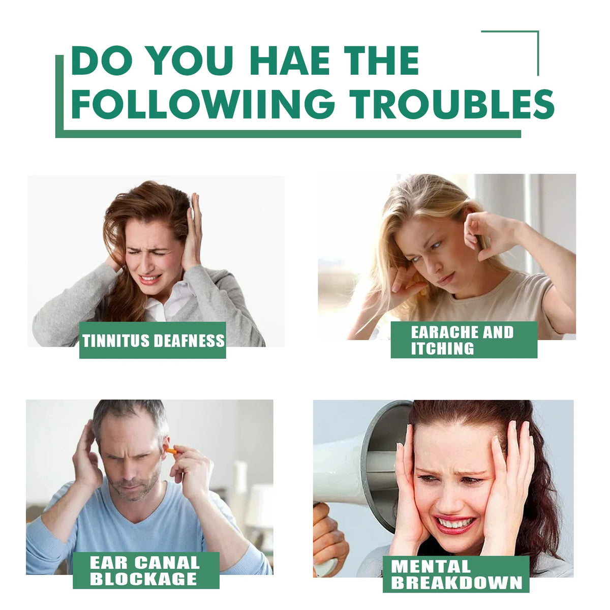 Tinnitus Ear Drops Relieve Ear Ringing Improve Hearing Clean Earwax Alleviate Tinnitus Earache Itchy Gentle Formula Ear Care Drops