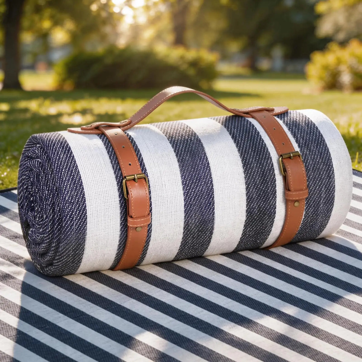 Extra Large 80" X 80" Picnic Blanket Waterproof And Foldable Beach Blanket for Outdoor Picnics And Beach Days
