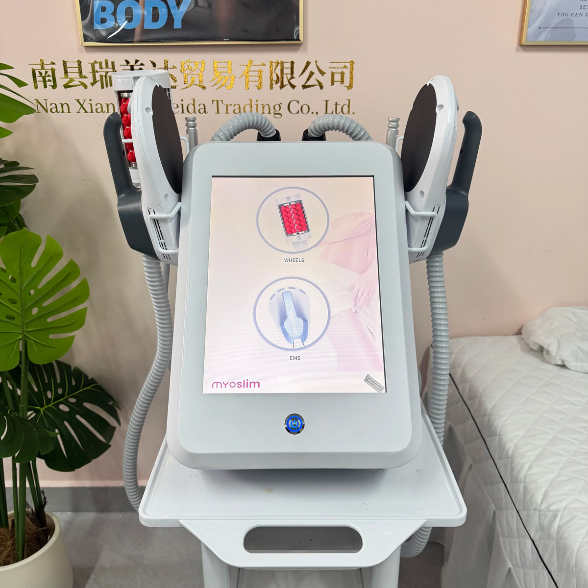 MYOSLIM EMS Roller Massager for Body Contouring and Cellulite Care