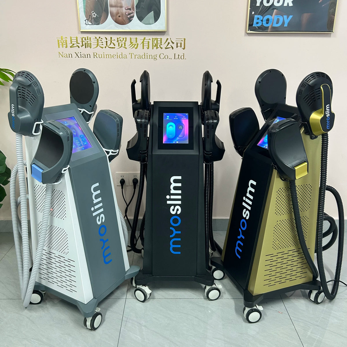 MYOSLIM EMS Body Sculpting Machine For Muscle Stimulation