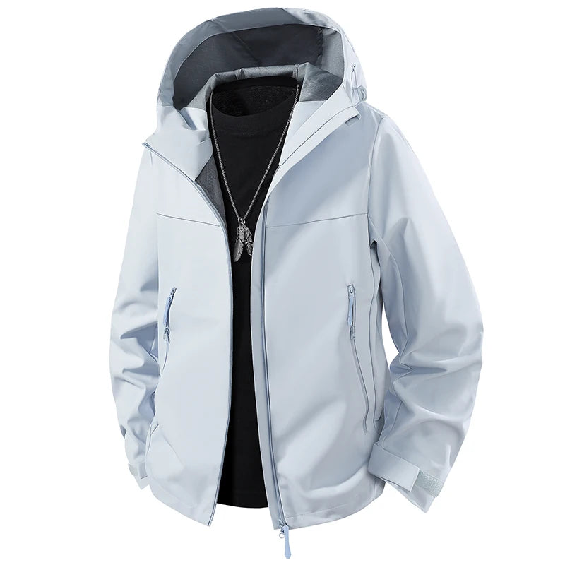 CHRLCK Men Women Hiking Jackets Waterproof Camping Fishing Trekking Windproof Windbreak Unisex Outdoor Clothes Oilproof