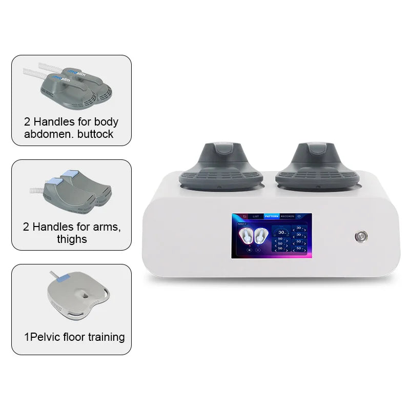 MYOSLIM 6500W Muscle Stimulator for Body Sculpting and Fat Reduction