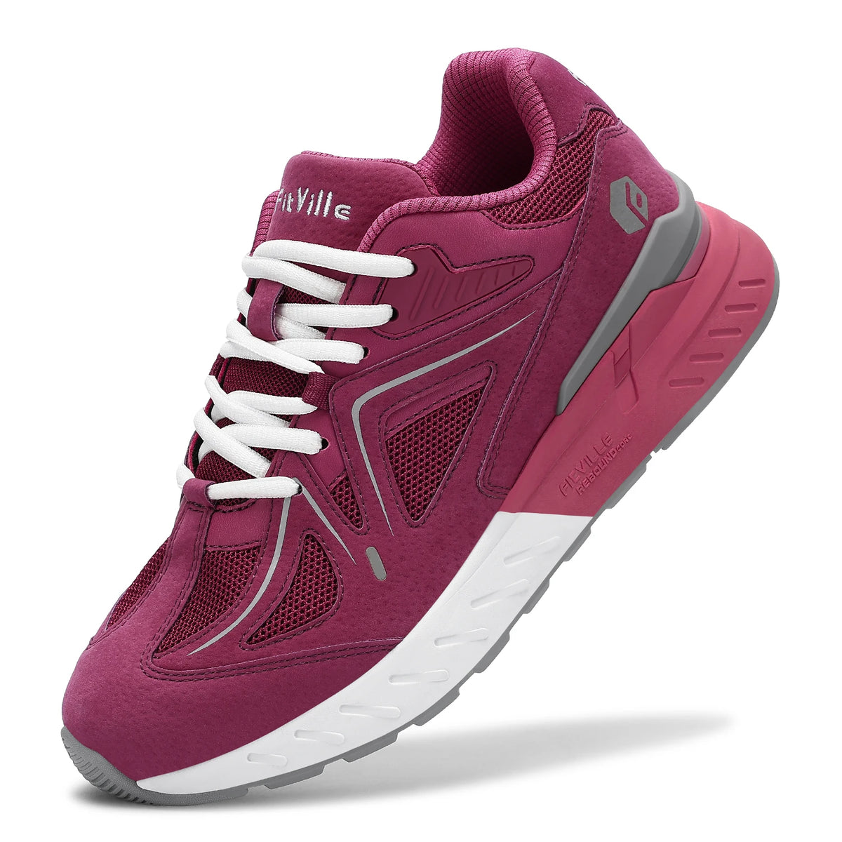FitVille Women's Orthopedic Walking Running Shoes For Plantar Fasciitis Relief
