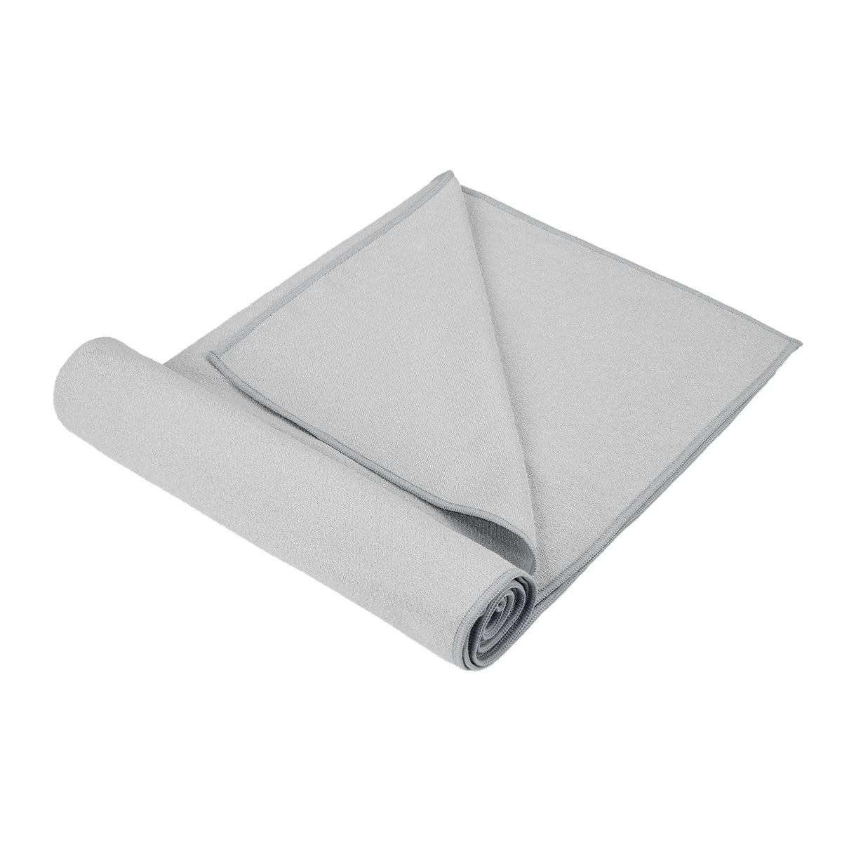 Non-Slip Microfiber Yoga Towel for Hot Yoga & Pilates - Sweat Absorbent, Quick Dry, Machine Washable - Mat Cover, Ideal for Gym - 183x67cm
