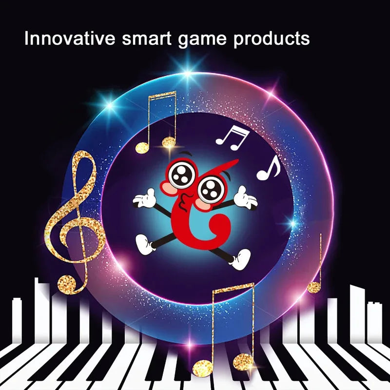 Electronic Music Luminous Rhythm Puzzle Game With Sensory Push Buttons