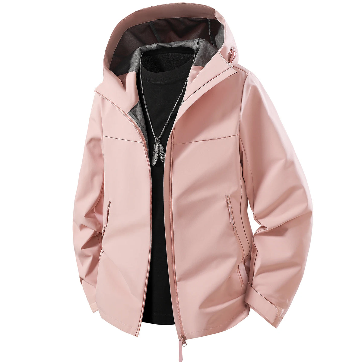 CHRLCK Men Women Hiking Jackets Waterproof Camping Fishing Trekking Windproof Windbreak Unisex Outdoor Clothes Oilproof