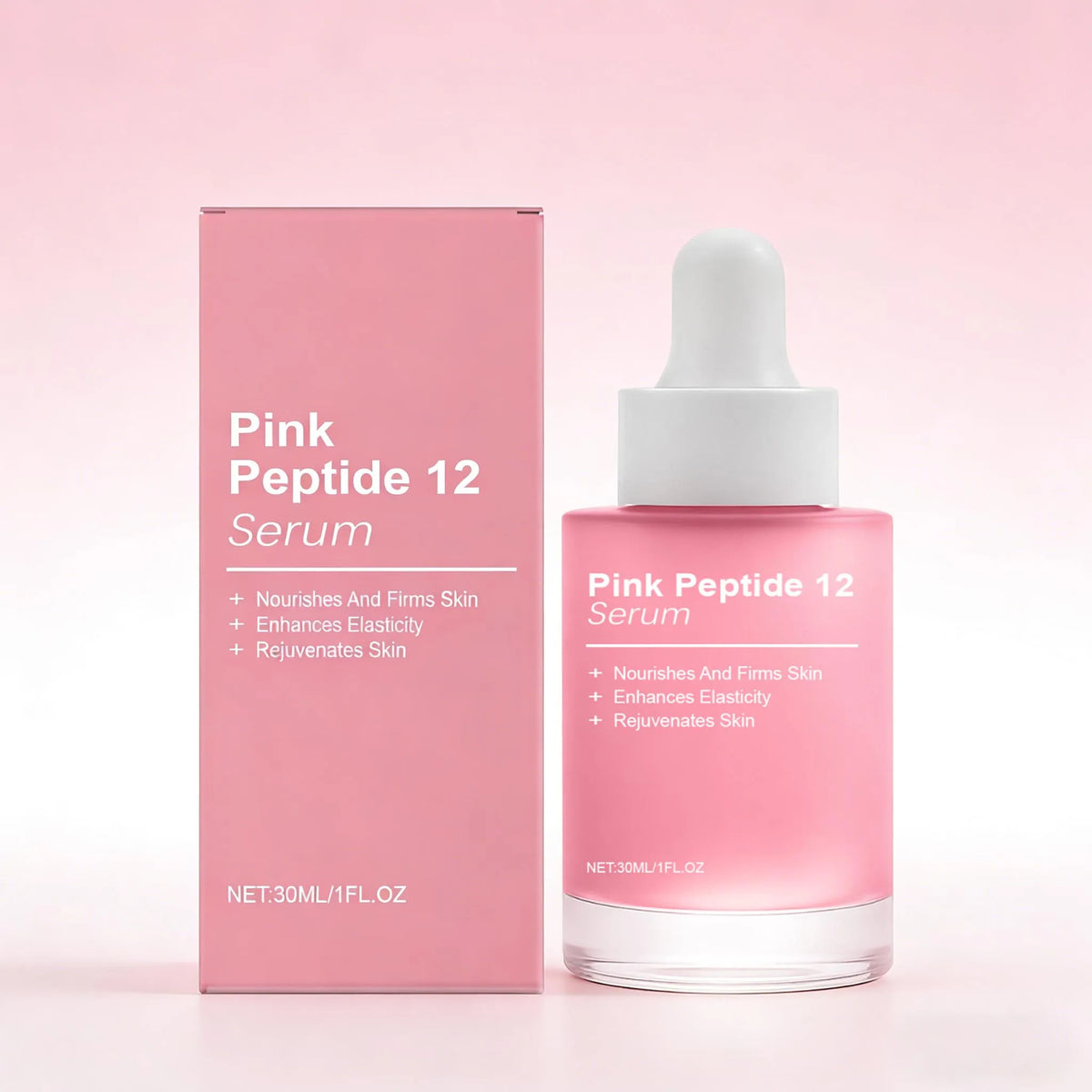 Peptide 12 Facial Serum With Niacinamide For Hydrated Firm-Looking Skin