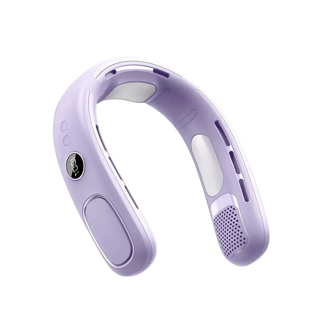 N90 Semiconductor Cooling Neck Fan With Five Speed Bladeless Design
