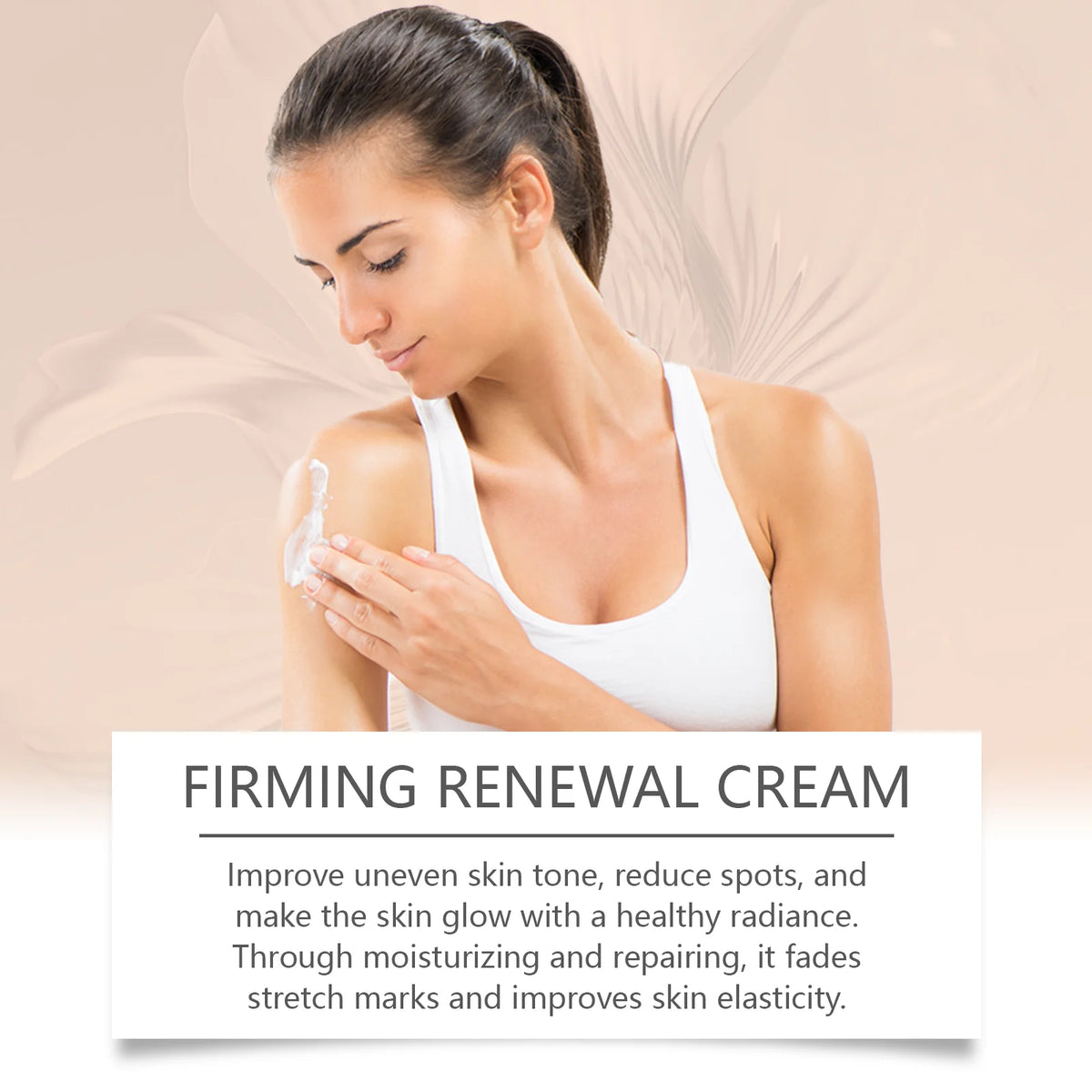 OceAura Firming Body Cream 100g, Collagen Anti-Aging Lifting Body Lotion, Moisturizing Nourishing Tightening Skin Care for Women, Smooth Elastic Glowing Skin