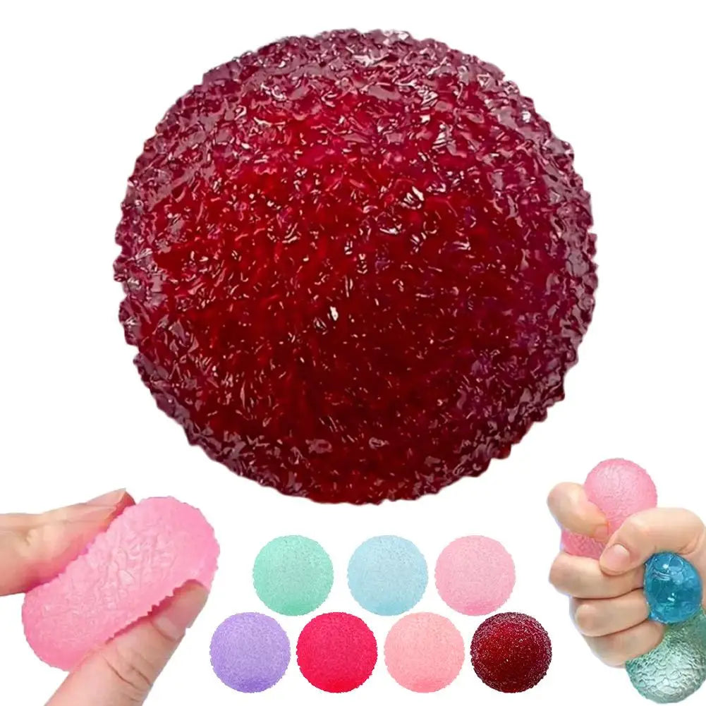 Bayberry Shaped Squishy Toy Non-Rebound Slow Rising ASMR Slushy Stress Ball Shapeable Anti-Stress Fidget Gift for Adult Kids
