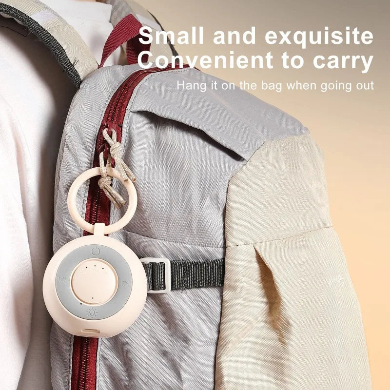 Jiegailisi Portable White Noise Machine With Night Light