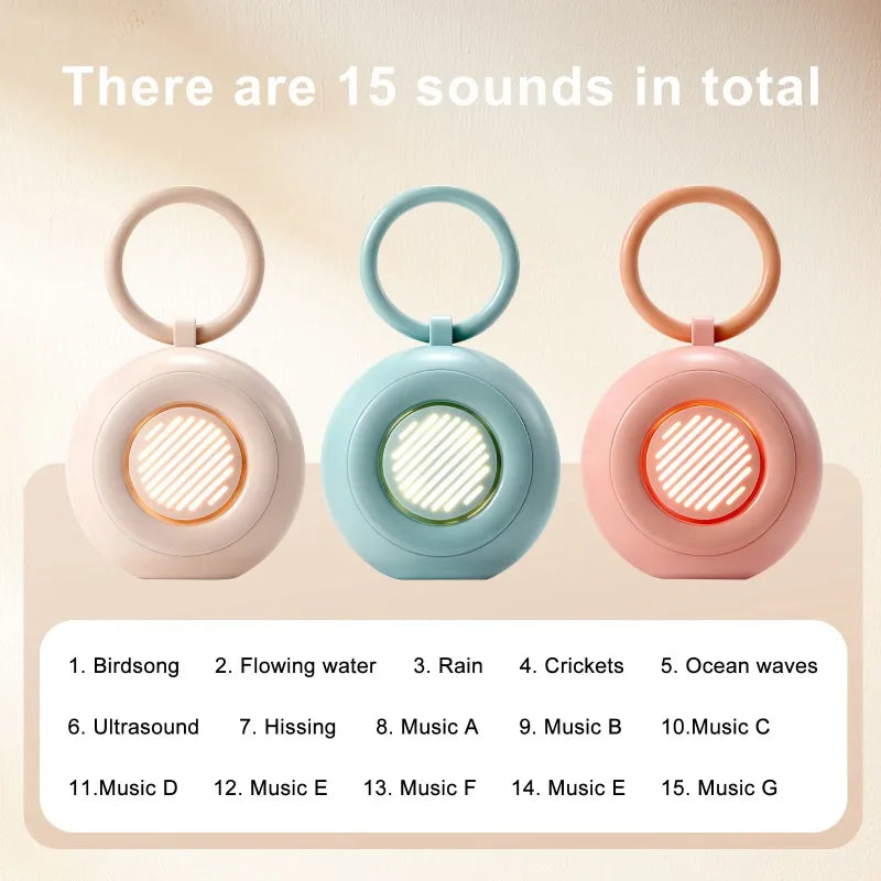 Jiegailisi Portable White Noise Machine With Night Light