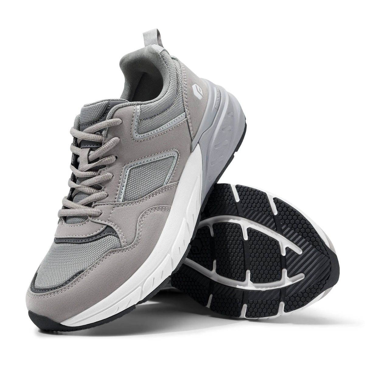 FitVille Mens Walking Shoes With Arch Support For Plantar Fasciitis