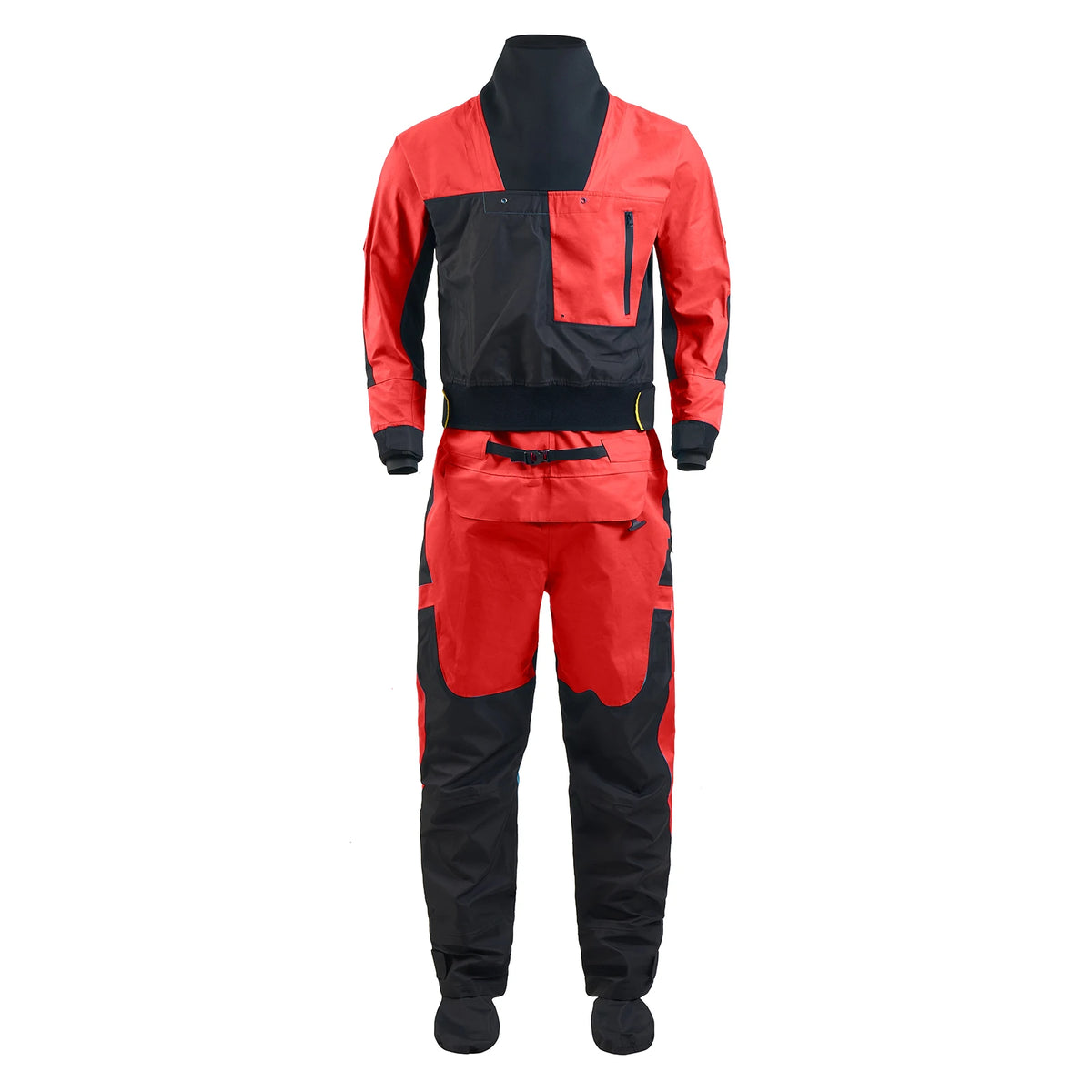 Men's Kayak Drysuit, Ocean River, Sailing Boat Latex Gasket Dry Waterproof Clothing, Paddle, Drifting Equipment, Canoeing Equipm