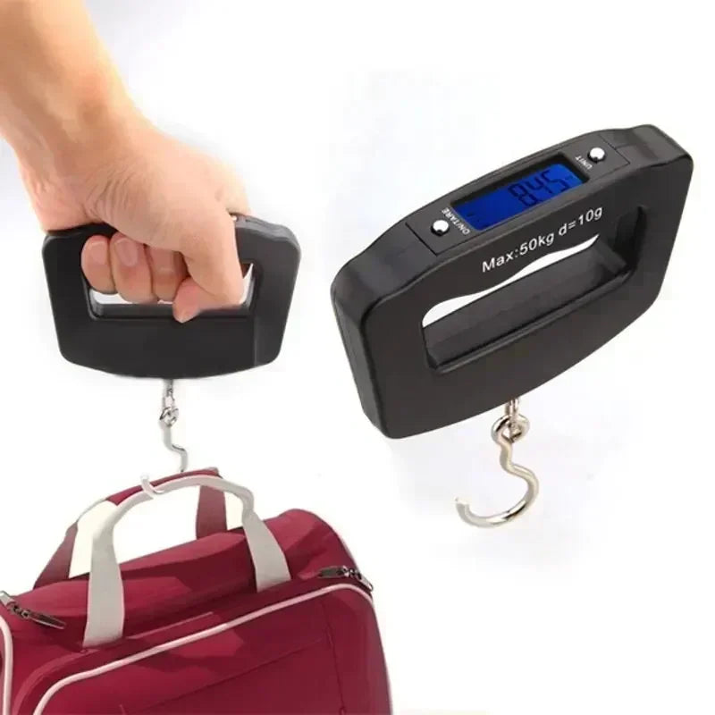 Portable Digital Luggage Scale With Backlit Display For Travel