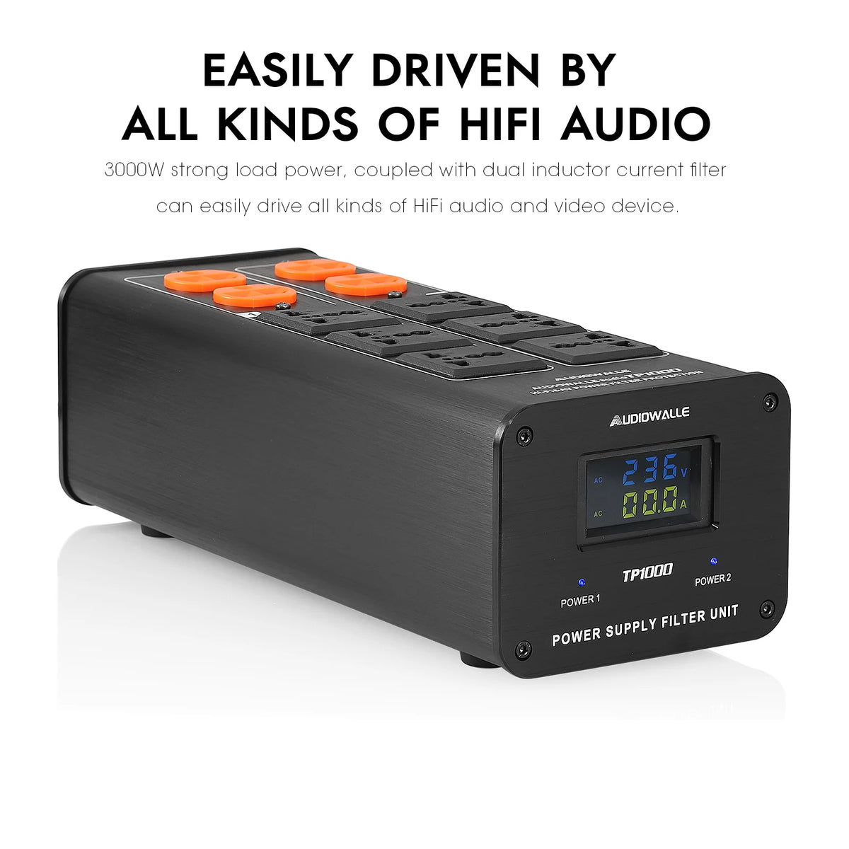 Nobsound HiFi Power Supply Purifier Socket With EMI Filter