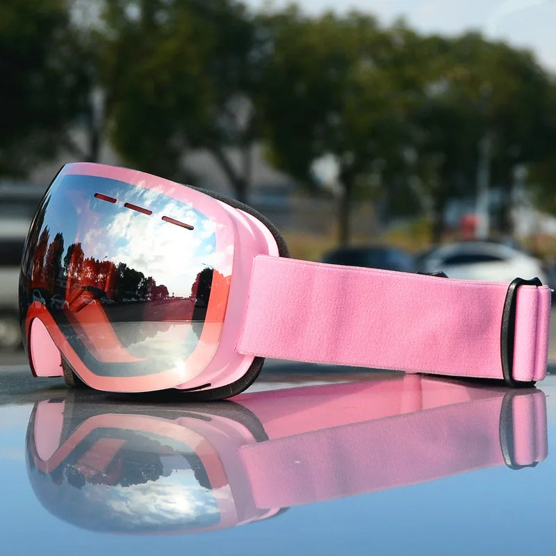 New Ski Goggles Men Women Double Layers Anti-fog Big Ski Mask UV400 Glasses Protection Skiing Winter Snow Snowboard Goggles