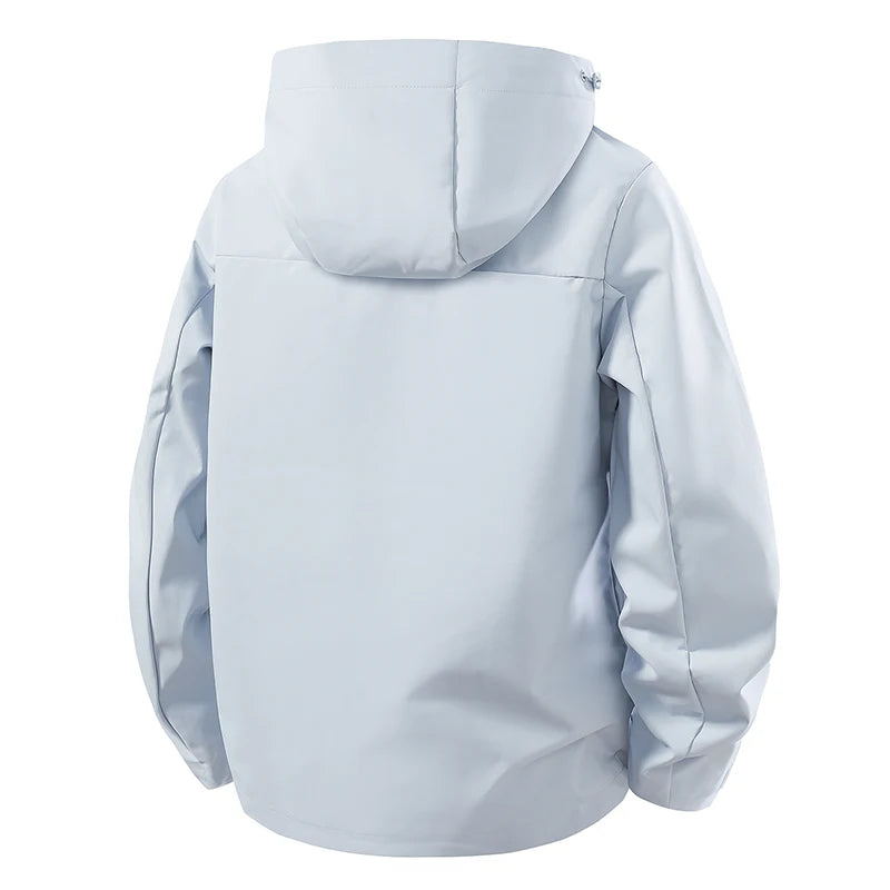 CHRLCK Men Women Hiking Jackets Waterproof Camping Fishing Trekking Windproof Windbreak Unisex Outdoor Clothes Oilproof