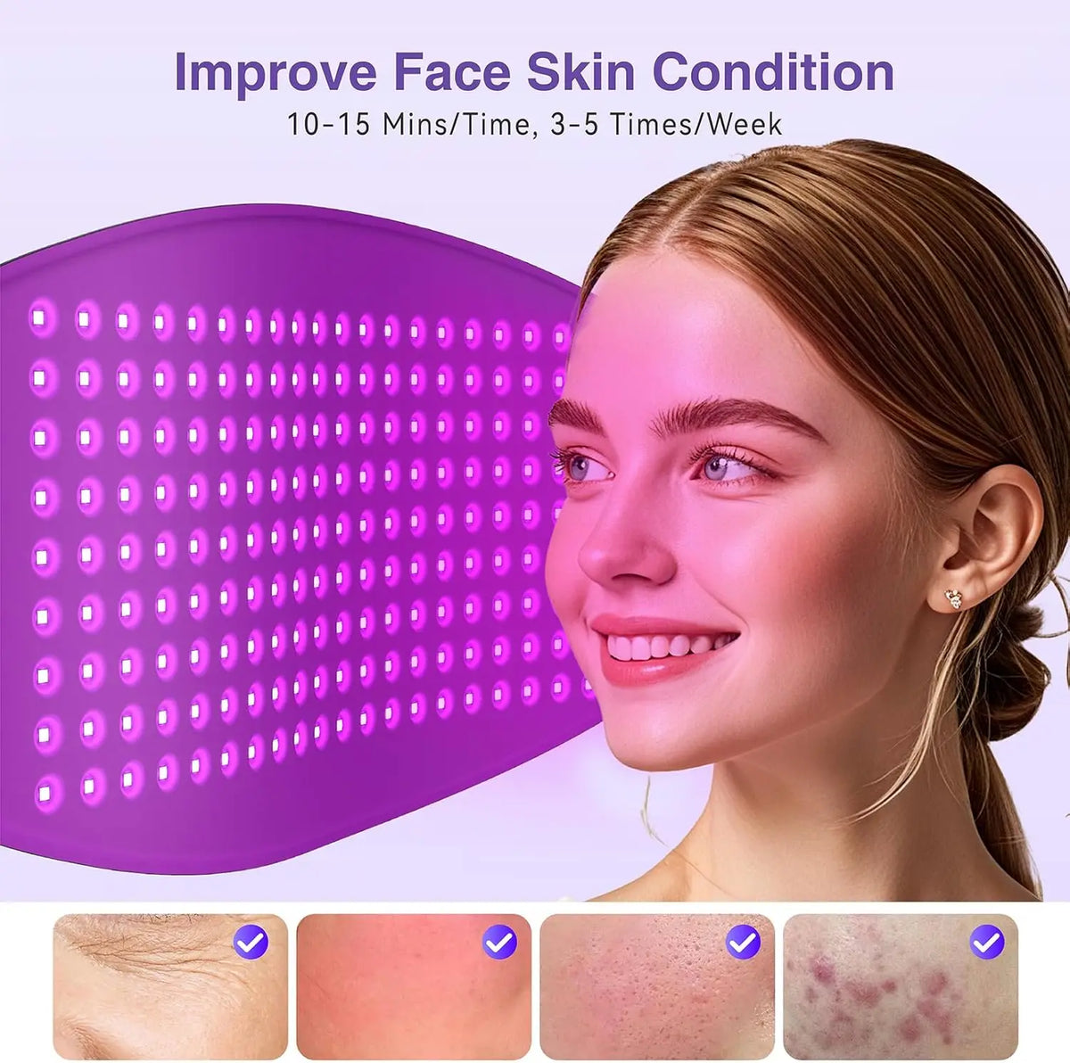 Hello Face L6 510K/CE Red and infrared Light Mask 720 LED Chips Panel Facial Body Skin Rejuvenation Home Care Salon Device