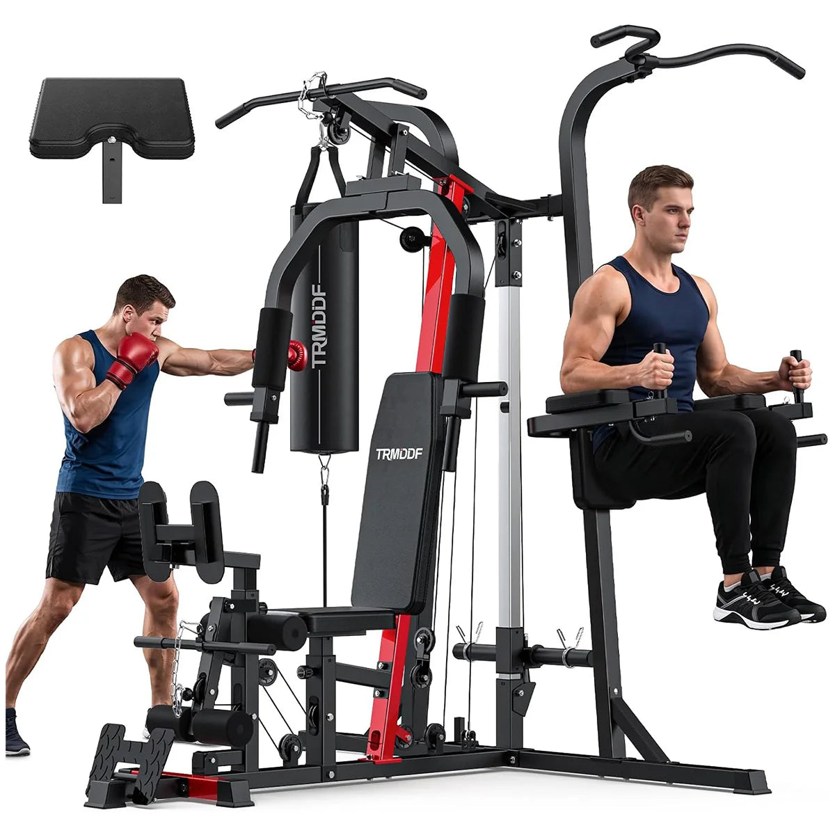 Pooboo Home Gym Strength Training Equipment For Full Body Workouts