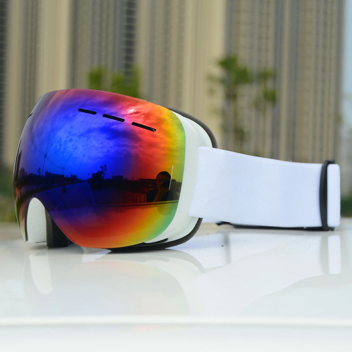 New Ski Goggles Men Women Double Layers Anti-fog Big Ski Mask UV400 Glasses Protection Skiing Winter Snow Snowboard Goggles