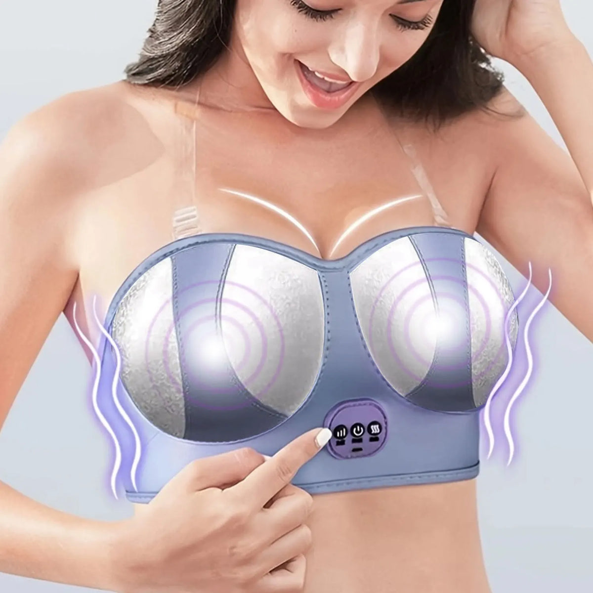 USB Electric Breast Massager, Home Use, Shaping Bra Style, Breast Care Tool, Gift for Girlfriend onFestivals