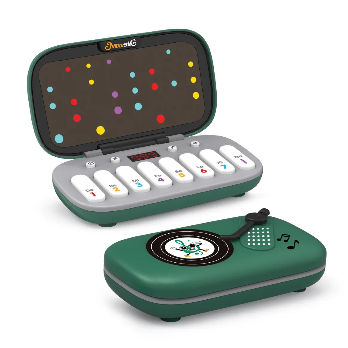 Electronic Music Luminous Rhythm Puzzle Game With Sensory Push Buttons