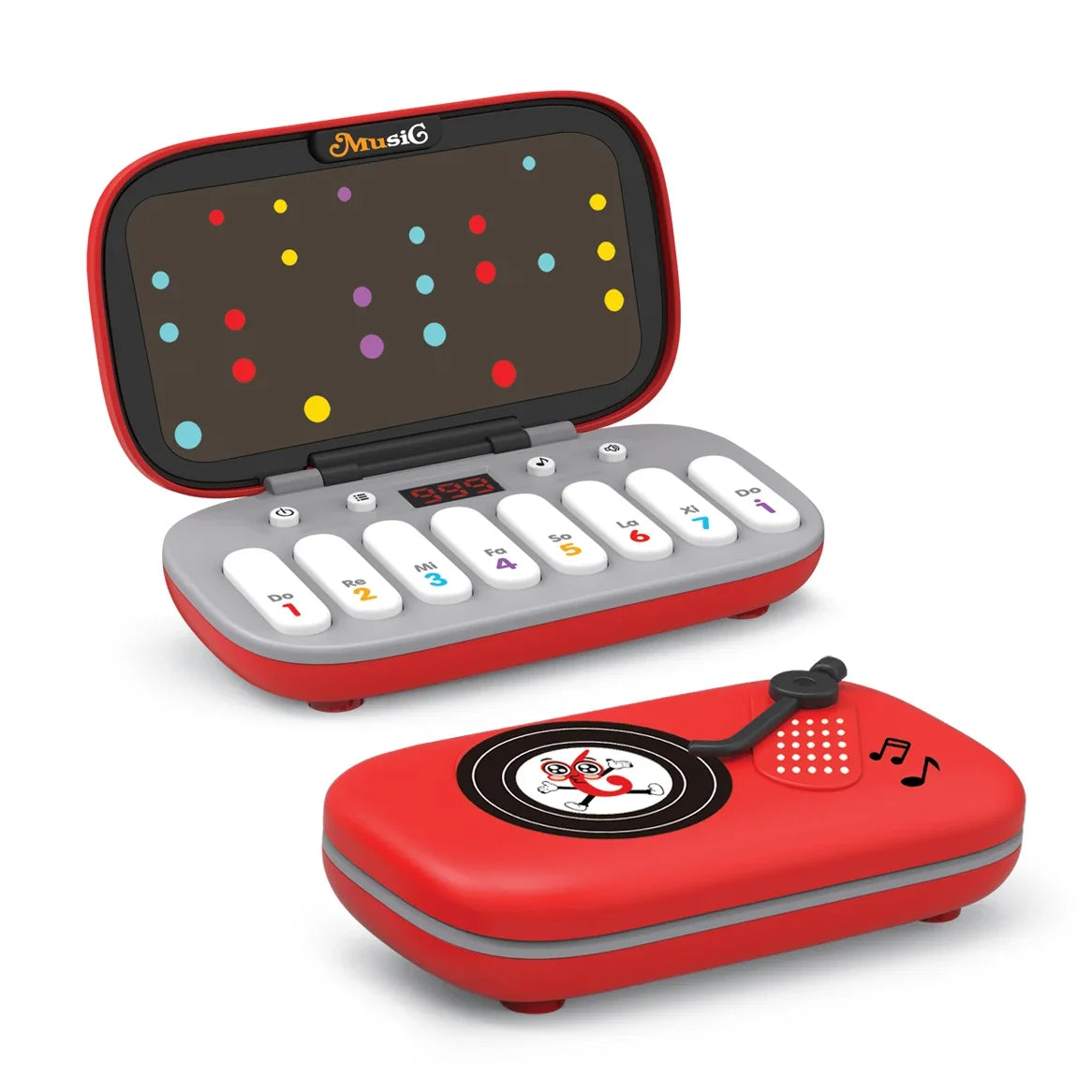Electronic Music Luminous Rhythm Puzzle Game With Sensory Push Buttons