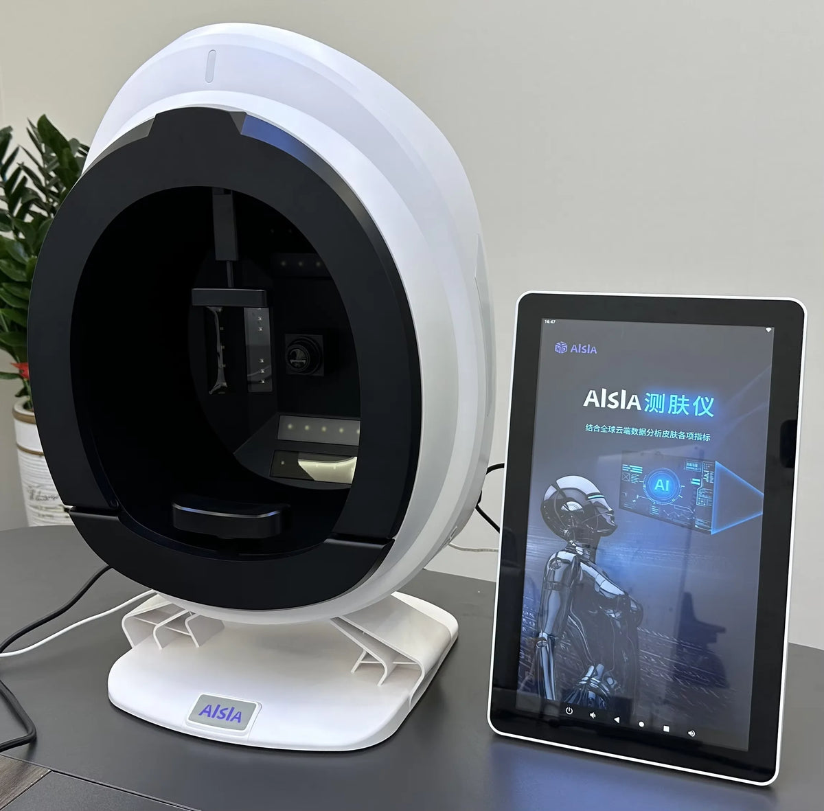 MYOSLIM AI Facial and Scalp Skin Analysis Scanner Machine