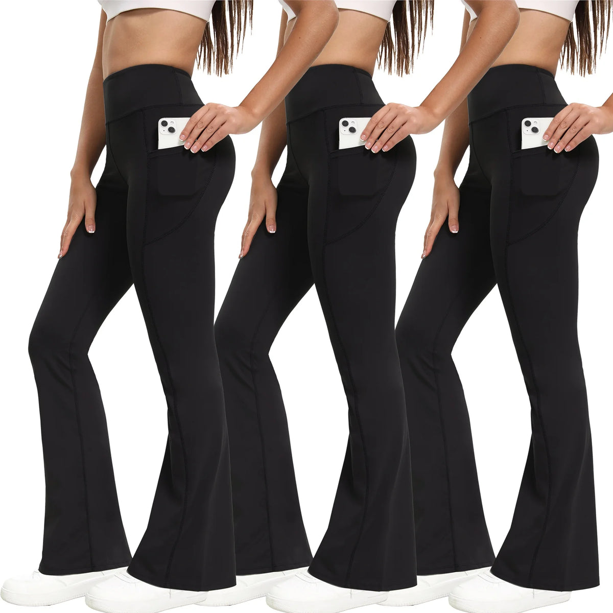 Women High Stretch Curved Seam Leggings For Gym And Fitness