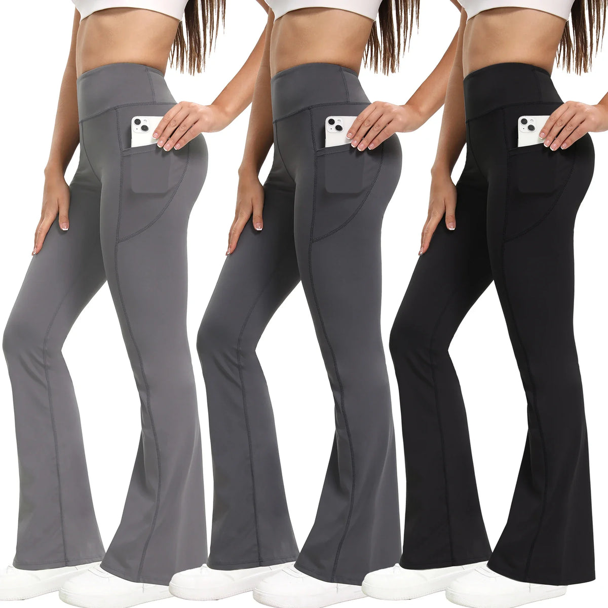 Women High Stretch Curved Seam Leggings For Gym And Fitness