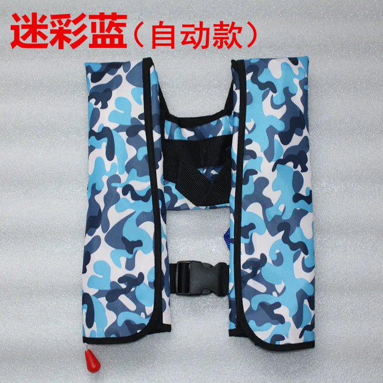 Automatic Swiming man Life Vest Inflatable Fishing Life Jacket Top quality Rescue Vest big Buoyancy kayak Women boat Life Jacket