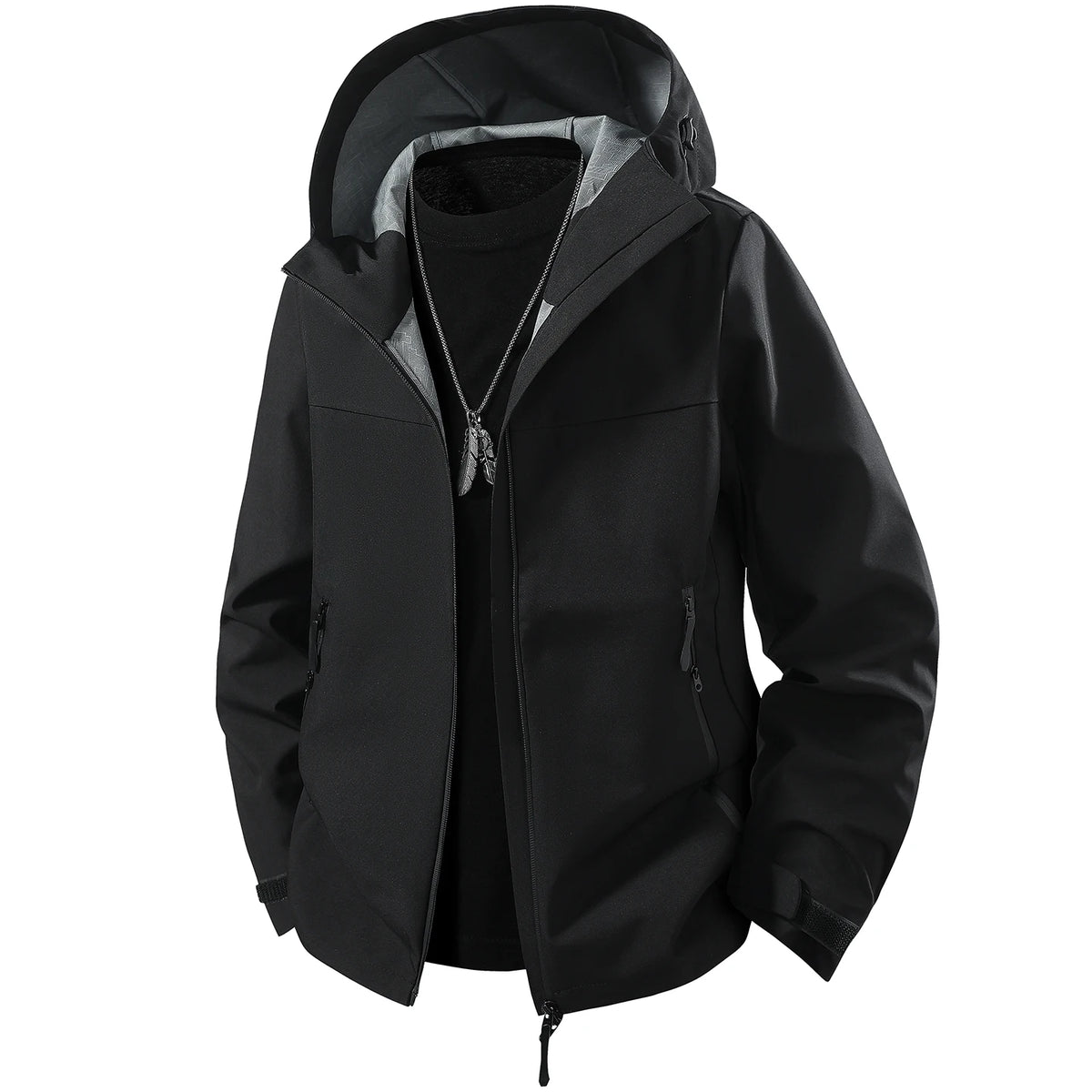 CHRLCK Men Women Hiking Jackets Waterproof Camping Fishing Trekking Windproof Windbreak Unisex Outdoor Clothes Oilproof