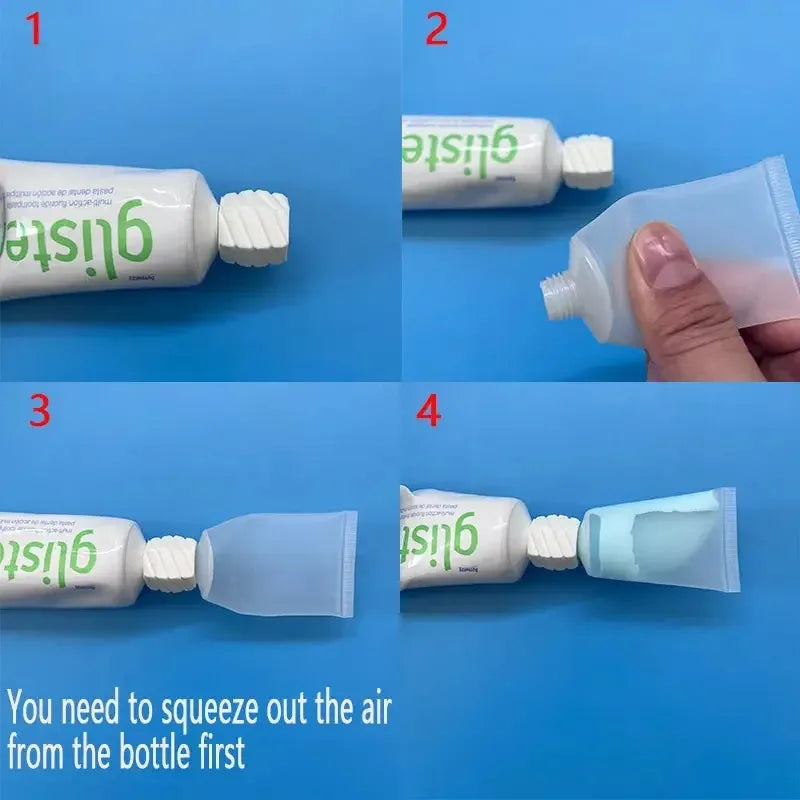 Leakproof Refillable Travel Bottles With Adapters Toiletry Set