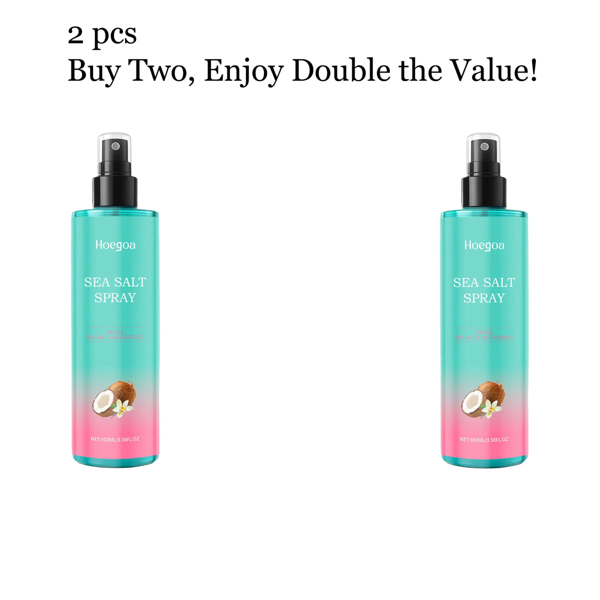 100ML Sea Salt Hair Care Spray Moisturizing & Nourishing Scalp Improve Smoothness Soothing Discomfort Enhance Gloss Strengthen Hair Care Mist