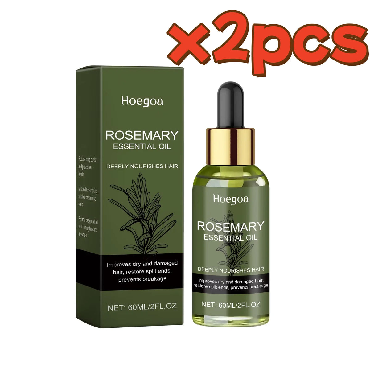 Rosemary Hair Care Set Relieve Scalp Itching Reduce Dandruff Oil Control Deep Nourishing Repair Split Ends Hair Care Products