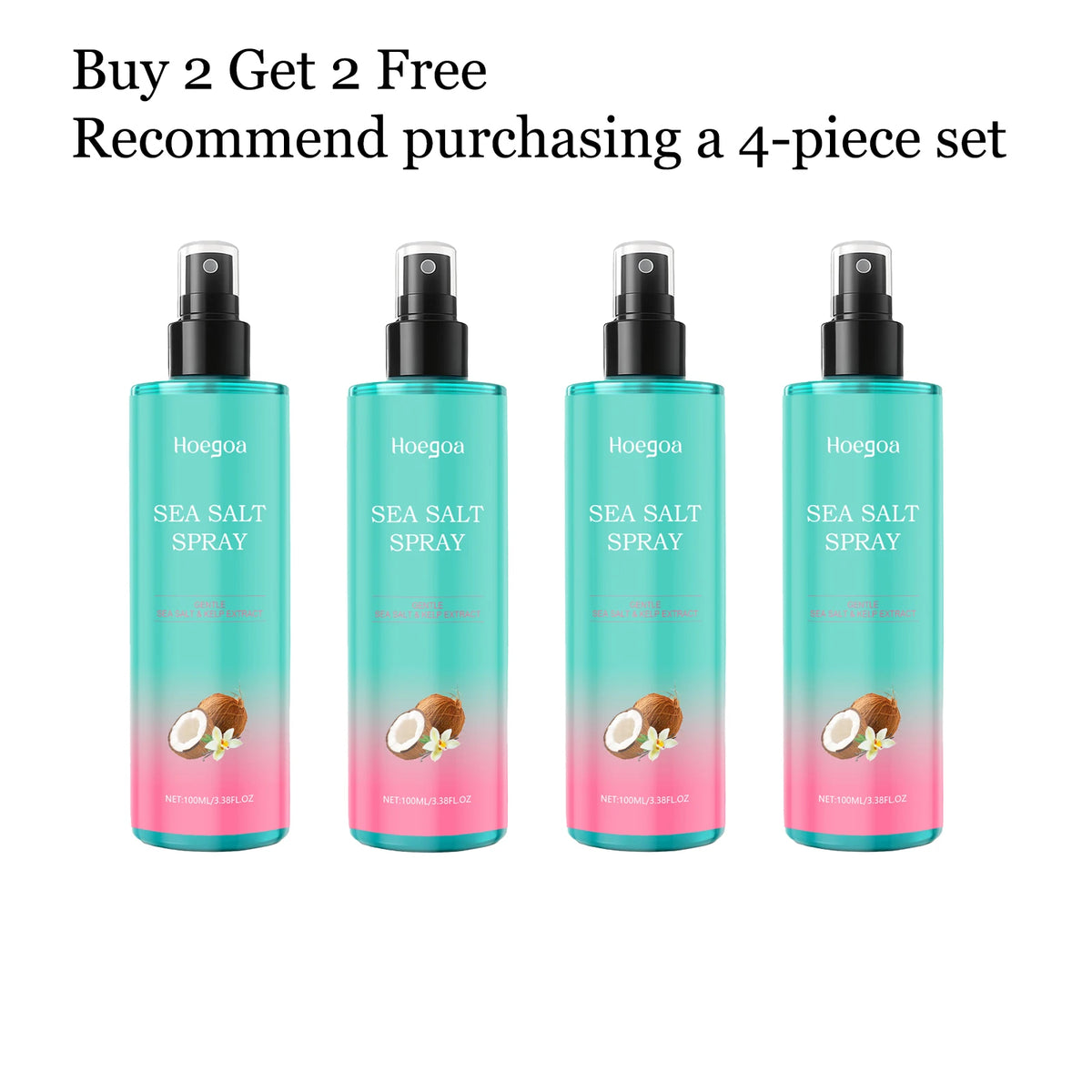 100ML Sea Salt Hair Care Spray Moisturizing & Nourishing Scalp Improve Smoothness Soothing Discomfort Enhance Gloss Strengthen Hair Care Mist