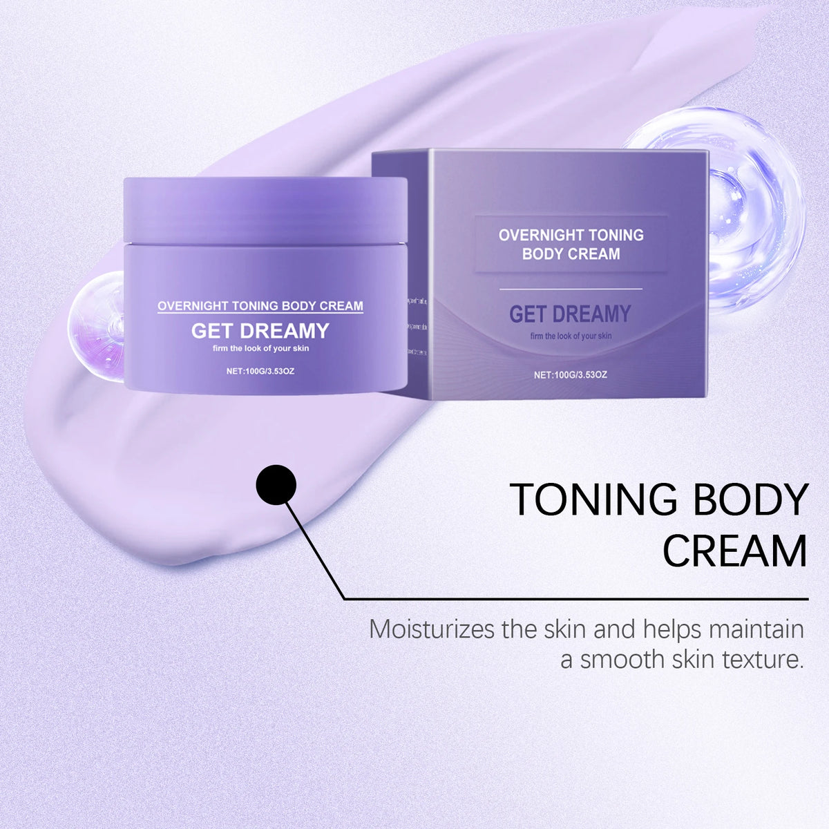 Body Firming Cream for Deep Moisturizing and Skin Elasticity