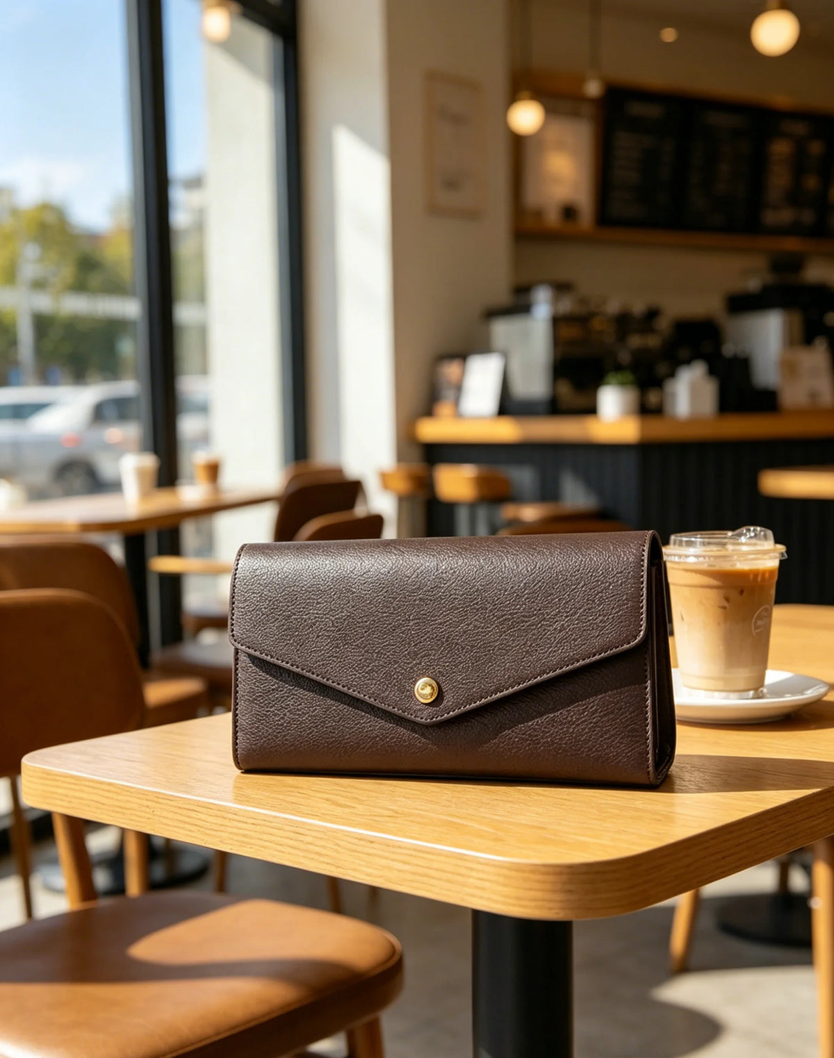 2026 no box  size: 19X10.5X2.5 cm New Model Versatile and Fashionable Real Leather Bag - Durable,High-Quality and Affordable