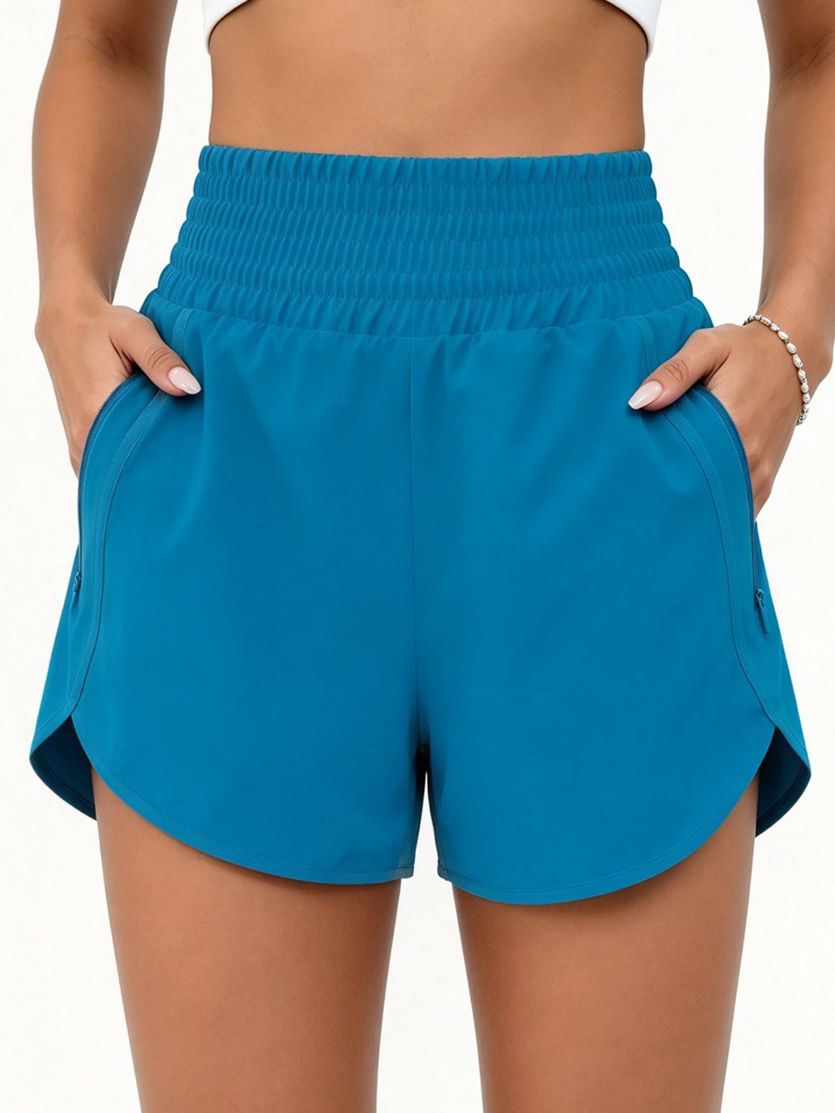 Running Shorts for Women High Waisted Quick Dry Short with Pocket