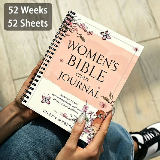 102pcs Christian Women's Bible Study Gift Box with Spiral Notebook, Pens & Scripture Labels - Spiral Bound Prayer Journal Suitable for Church Bible Study Supplies, Bible Study Kits for Church Fellowship Gifts, Gifts for Bible