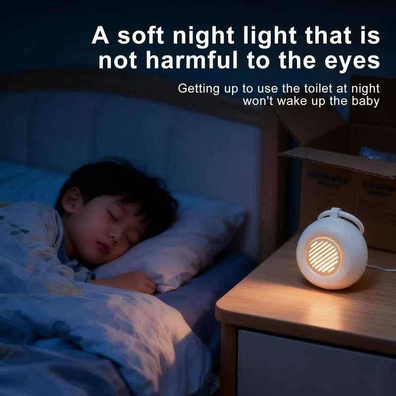 Jiegailisi Portable White Noise Machine With Night Light