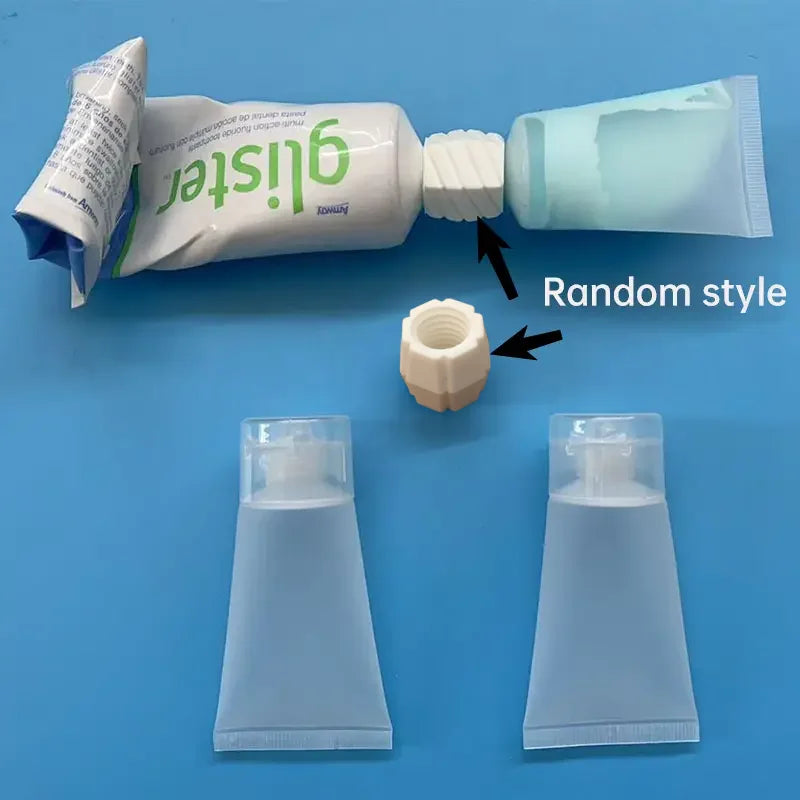 Leakproof Refillable Travel Bottles With Adapters Toiletry Set